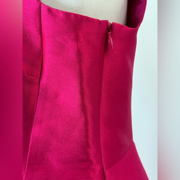 Kate Spade NY Hot Pink Peekaboo Back Sheath/A-Line Dress Size 6 - Picture 7 of 11